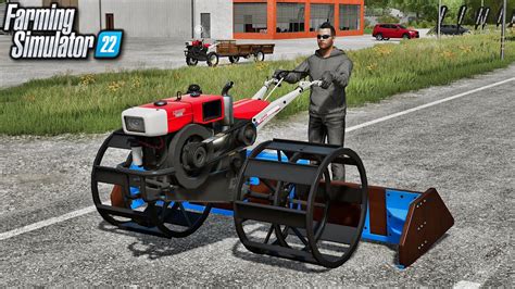 New Mods Micro Tractors Pallet And Bale Storage Swathing Addon Update