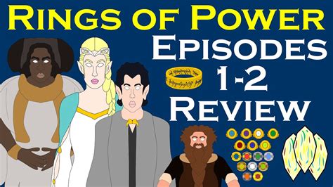 Rings Of Power Episodes 1 2 Review Top 5 Moments Youtube