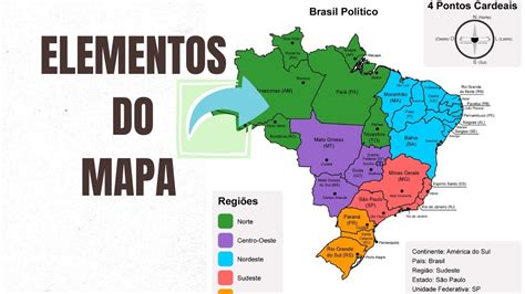 Atividade Elementos Do Mapa E Tipos De Mapa Worksheet Hot Sex Picture