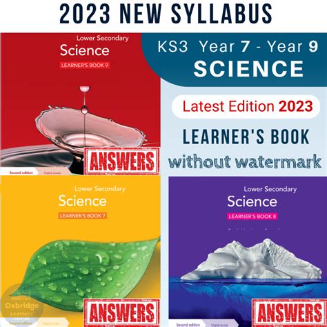 S3 Latest Cambridge Lower Secondary Science Learner S Book Year 7