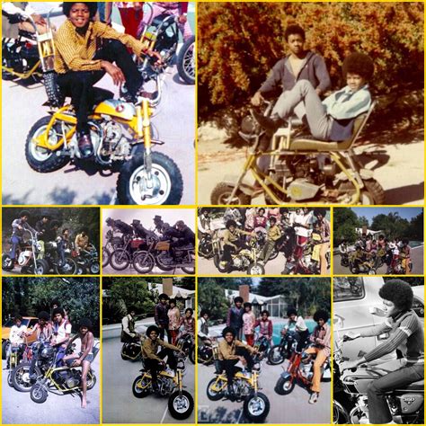 The Jacksons and their motorbikes The Jacksons, Motorbikes, Moped ...