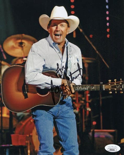 GEORGE STRAIT SIGNED AUTOGRAPH 8x10 PHOTO - THE KING OF COUNTRY, RARE ...