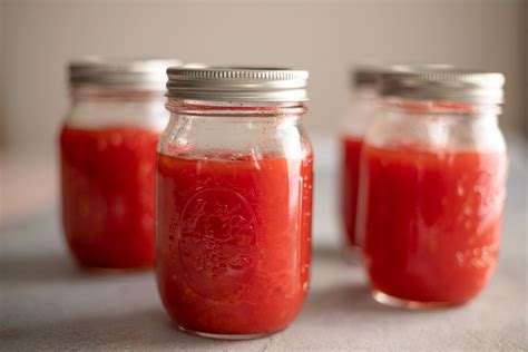 Canned Tomato Sauce Recipe A Step By Step Guide