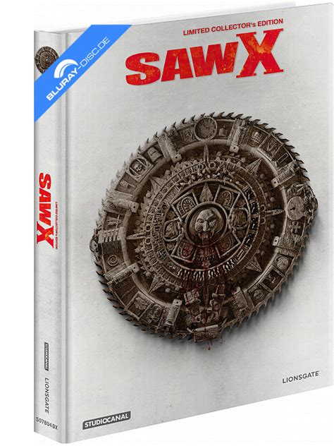 Saw X 4K Limited Collector S Mediabook Edition 4K UHD Blu Ray Blu Ray