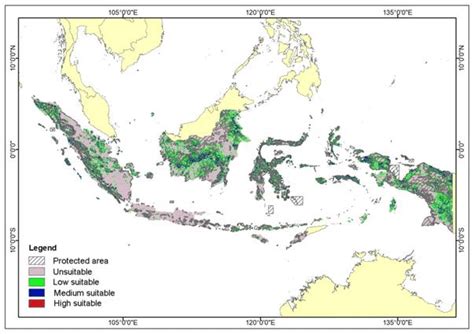 Map of hornbill distribution in habitat according to area status. | Download Scientific Diagram