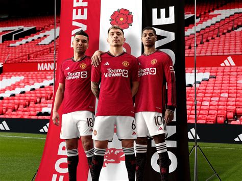 New 2023 24 Home Kit For Manchester United UNISWAG