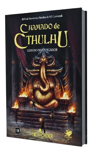 Livro Rpg Chamado De Cthulhu Guia Do Investigador Lovecraft