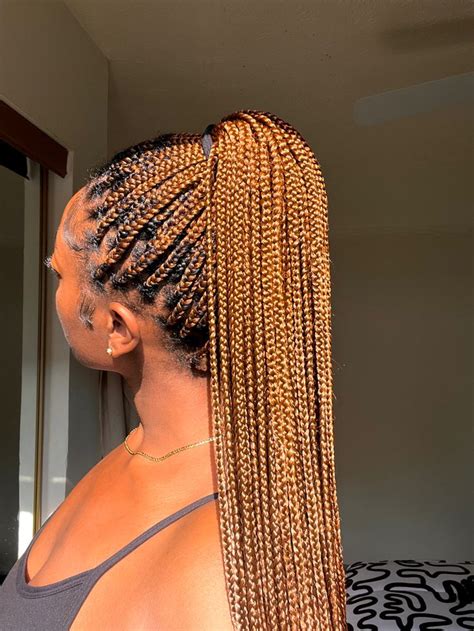 Color Of The Summer Color 30 Long Small Knotless Box Braids