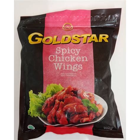 Jual Goldstar Spicy Chicken Wings G Shopee Indonesia