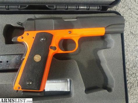 Armslist For Sale Special Edition Auto Ordnance 1911 Hunter Orange