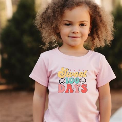 100 Days Of School Girls 100 Days Of School Shirt 100 Day Etsy