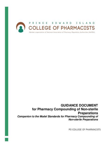 Fillable Online Guidance Document Companion To The Model Standards For