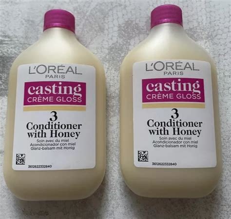 2X L’OREAL PARIS Casting Creme Gloss Conditioner With Honey, 60ml £8.99 ...