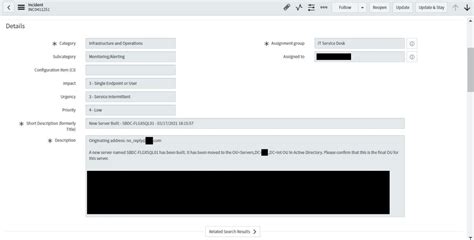 Create An Inbound Email Action In Servicenow Cdw