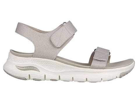 Comprar Sandalias Skechers Arch Fit Touristy Mujer Beige Por