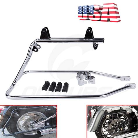 Hard Saddlebag Saddle Bag Conversion Bracket Kits For Harley Softail W