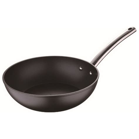 Padella Wok Masterpro Alluminio Nero Alluminio Forgiato Cm Brycus