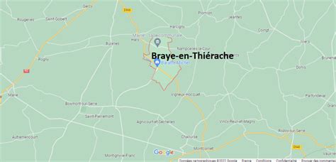 Où se trouve Braye en Thiérache Où se situe Braye en Thiérache 02140