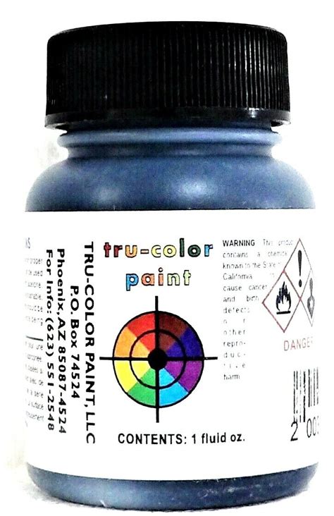 Tru Color TCP 334 B O Baltimore Ohio Bando Blue 1 Oz Paint Bottle EBay