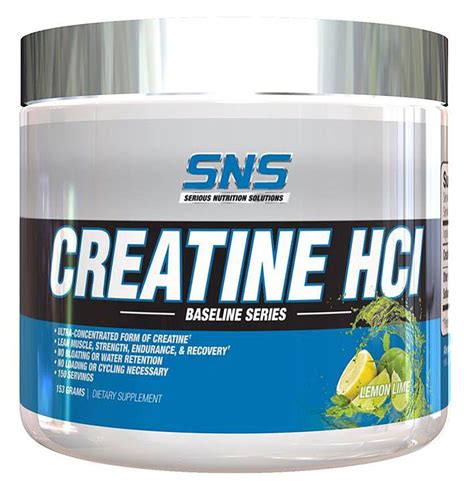 Buy Serious Nutrition Solutions Creatine HCL | Strength Performance