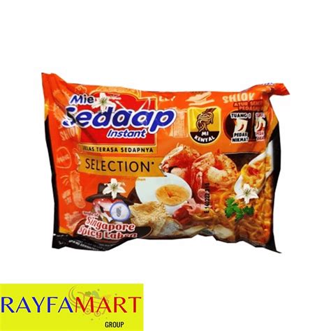 Jual ECER Mie Sedap Singapore Spicy Laksa Mie Instan Kuah Sedaap Pedas