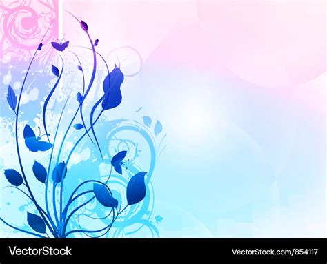 Abstract floral background Royalty Free Vector Image