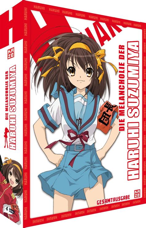 Die Melancholie Der Haruhi Suzumiya Gesamtbox 4 Dvds Jpc