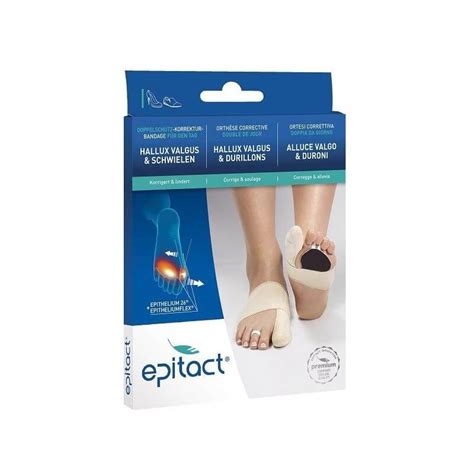 Epitact Flexible Double Protection Bandage Correcteur Hallux Valgus