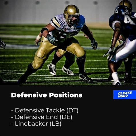 offensive  defensive positions  american football  breakdown