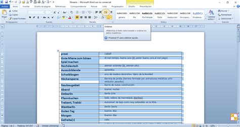 Un Glosario En Microsoft Word Las Herramientas Del Escritor 6