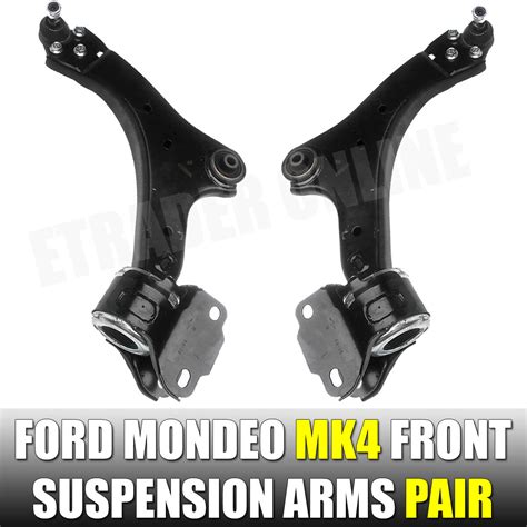 FORD MONDEO MK4 TDCi FRONT 2 LOWER SUSPENSION WISHBONES ARMS WISHBONE