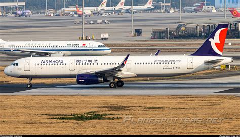 B MCG Air Macau Airbus A321 231 WL Photo By Tang Ziheng ID 1401456