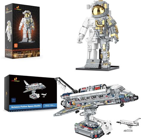 Amazon JMBricklayer Space Astronaut 70109 And Space Shuttle 70122