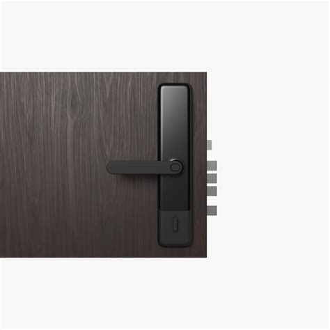 Xiaomi Aqara N200 Smart Door Lock Black 3D model - Download Building ...