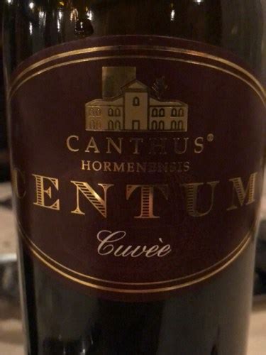 Villa Canthus Cuvée Centum Vivino US