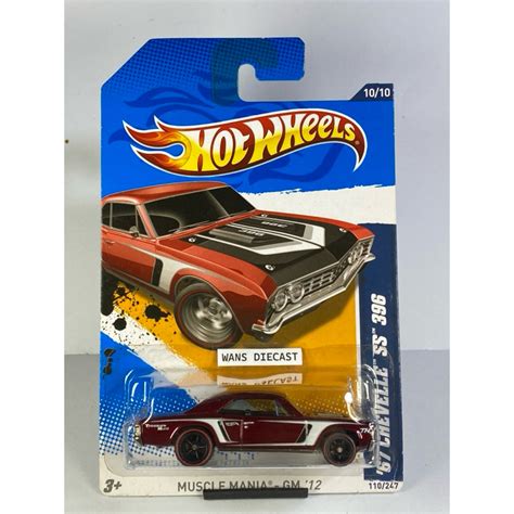 Jual Hot Wheels Super Treasure Hunt Chevelle Ss Sth Th Ths Ban Karet Muscle Car Shopee