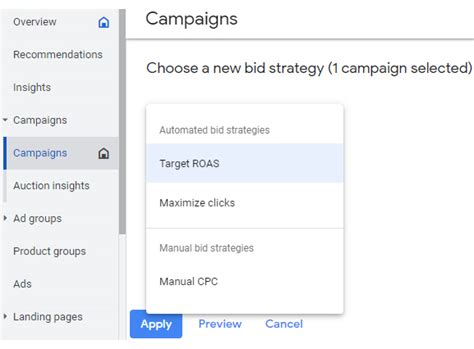 How To Change Bid Strategy In Google Ads