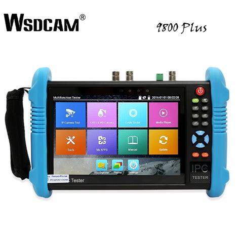 Wsdcam 9800ADHS Plus IP Camera Tester CCTV Tester CVBS Analog Camera