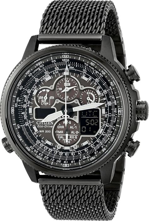 Relógio masculino Citizen Eco Drive Promaster Navihawk A T quartzo