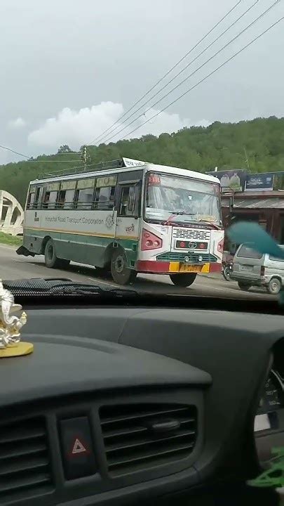 Hrtc Driver Himachal Pradesh Bilaspur Hrtc Hrtchimachal Driving Bus