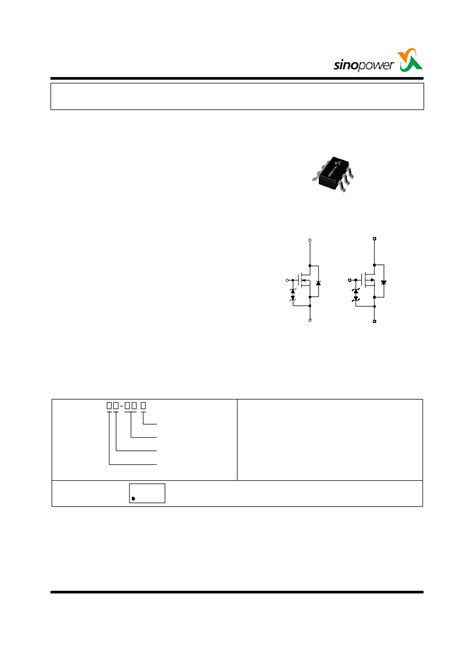 APM2701ACC TRG Datasheet 1 15 Pages SINOPWER Dual Enhancement Mode