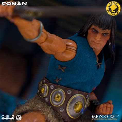 Mezco One12 Collective Conan The Conqueror And Barbarian Booster Kit