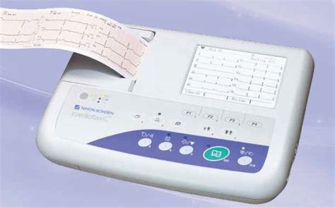 Teuchert MT EKG Nihon Kohden Cardiofax ECG 1150