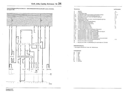 Datei Stromlaufplan Nr 24 GRA Automatikgetriebe Pdf Golf 1 Und Golf