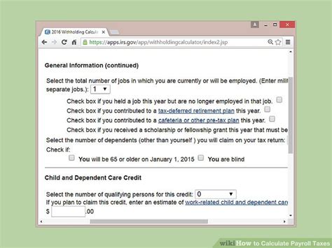 4 Easy Ways To Calculate Payroll Taxes With Pictures