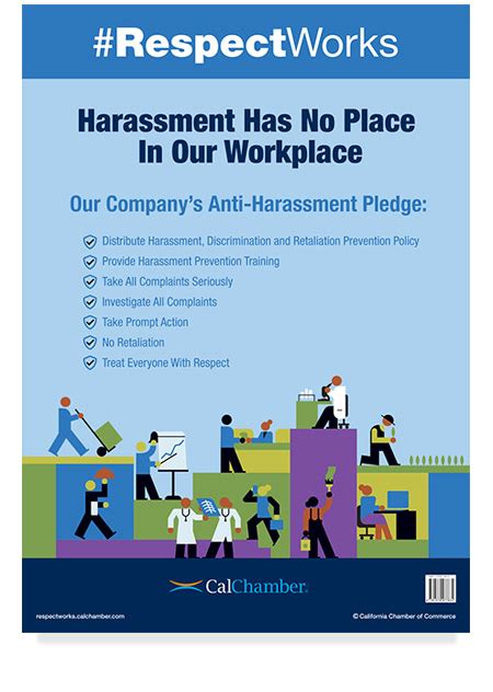 Calchamber Store Product Details Sexual Harassment Prevention Posters