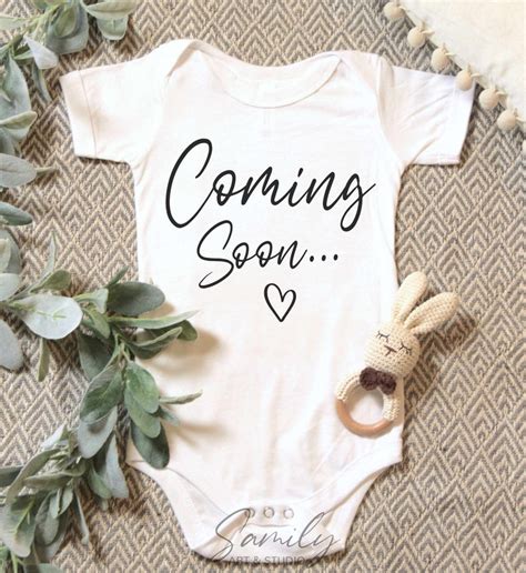 Coming Soon Svg Pregnancy Announcement Svg Pregnant Svg Etsy