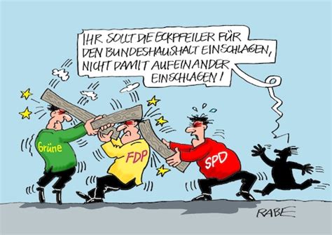 Haue Haue Von RABE Politik Cartoon TOONPOOL