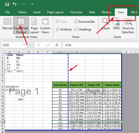 Print Excel Agar Tidak Terpotong Caraseru