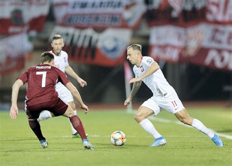 Łotwa Polska wynik na żywo i relacja live Eliminacje Euro 2020